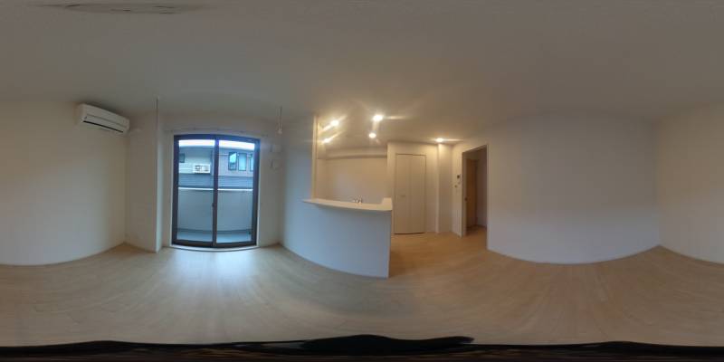 パノラマ画像リビング