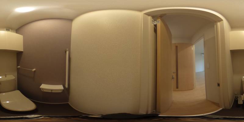 パノラマ画像トイレ