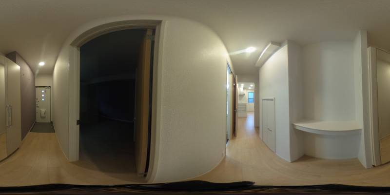 パノラマ画像玄関