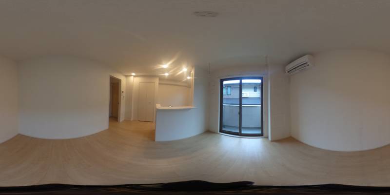 パノラマ画像リビング