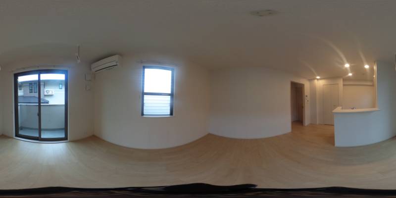 パノラマ画像リビング