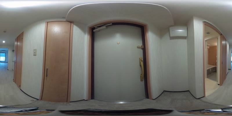 パノラマ画像玄関