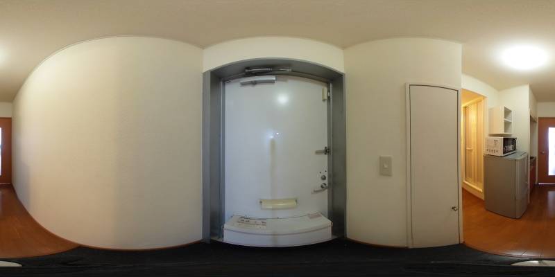 パノラマ画像玄関