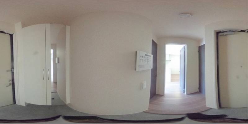 パノラマ画像玄関