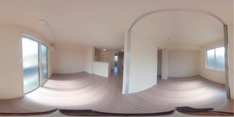 パノラマ画像洋室