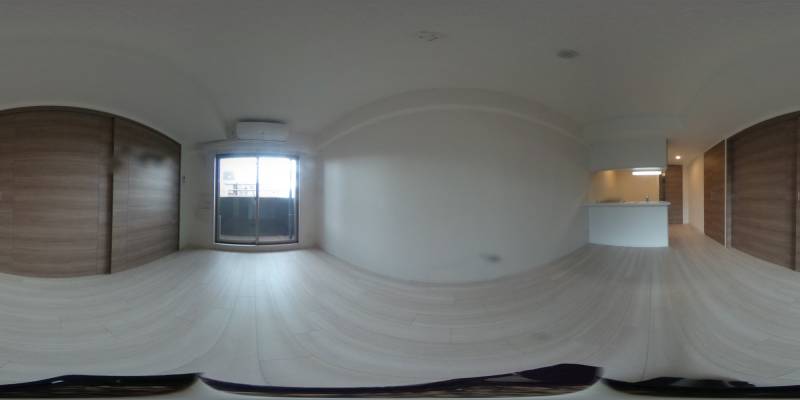 パノラマ画像リビング