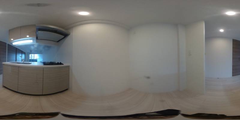 パノラマ画像キッチン