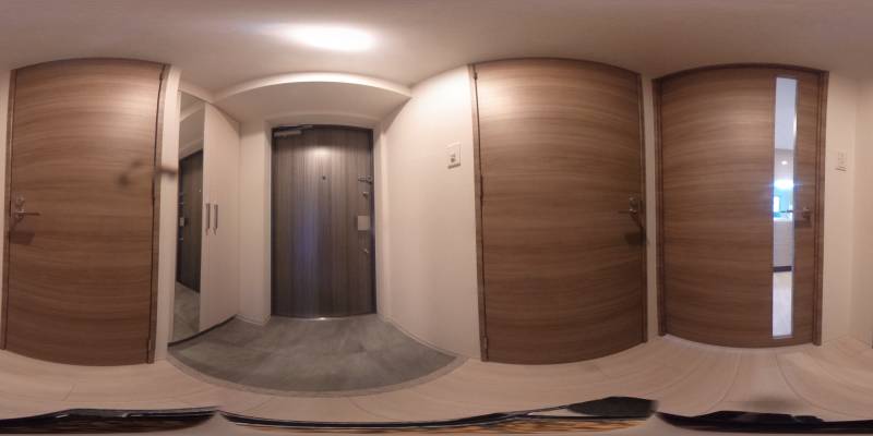 パノラマ画像玄関