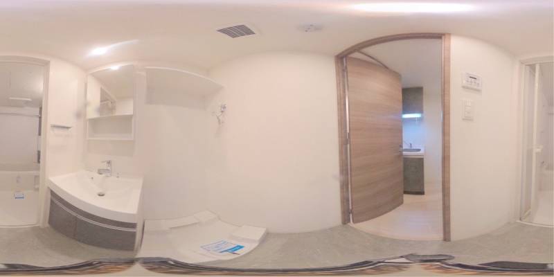 パノラマ画像洗面所