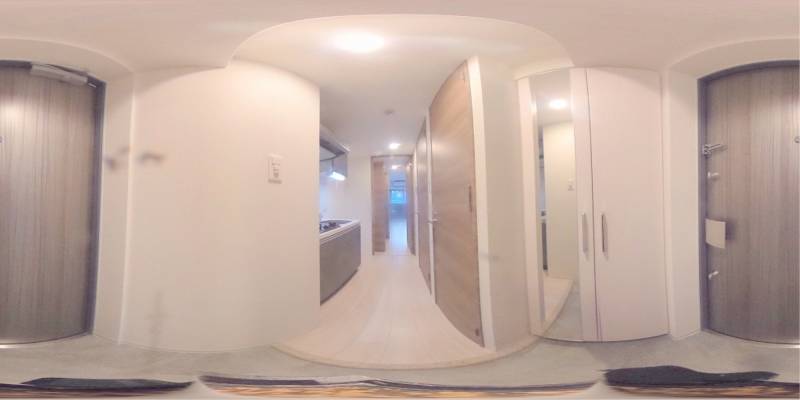 パノラマ画像玄関