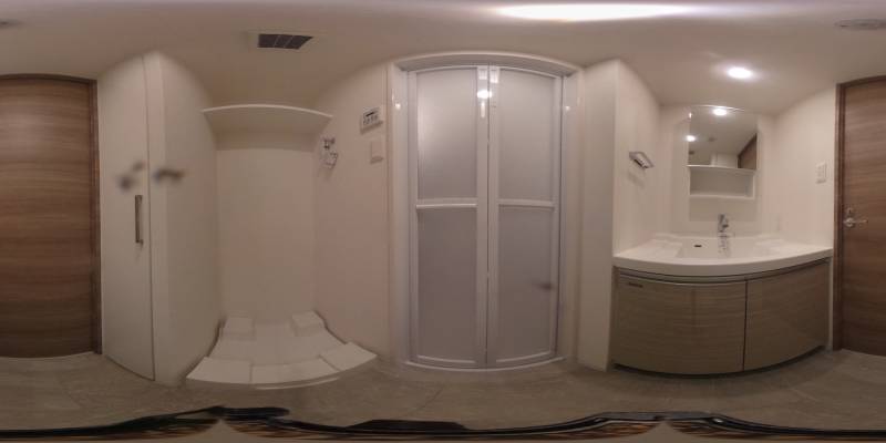 パノラマ画像洗面所