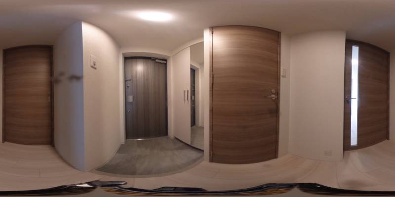 パノラマ画像玄関