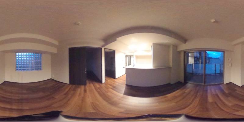 パノラマ画像リビング