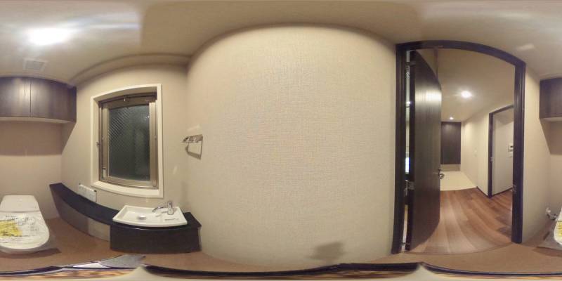 パノラマ画像トイレ