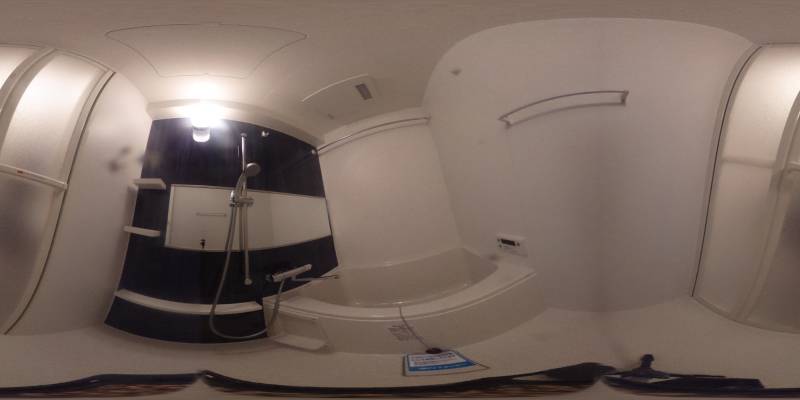 パノラマ画像バスルーム