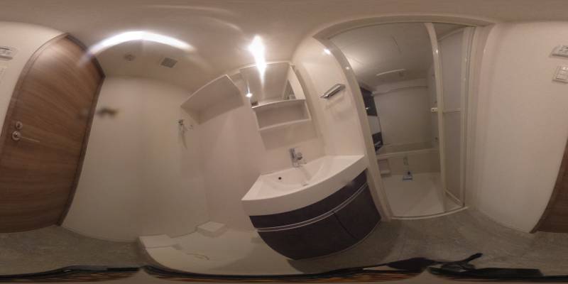 パノラマ画像洗面所