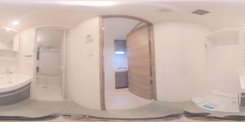 パノラマ画像洗面所