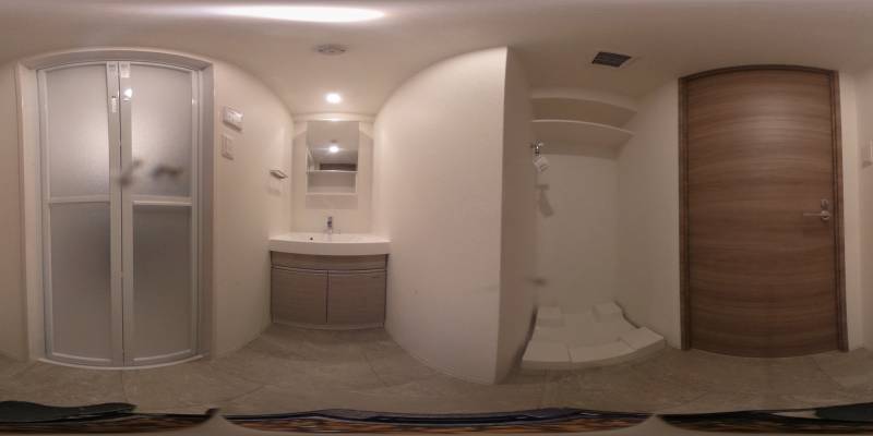 パノラマ画像洗面所