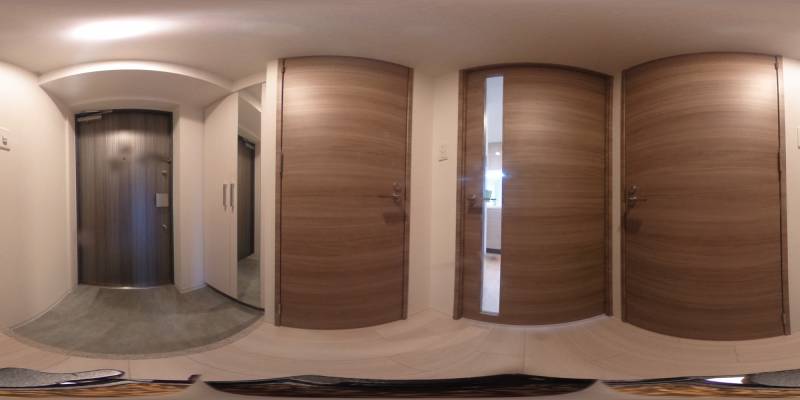 パノラマ画像玄関