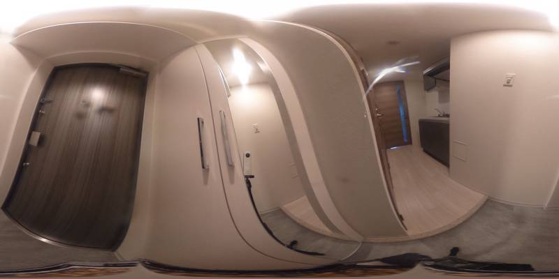 パノラマ画像玄関