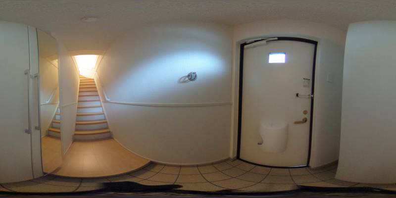 パノラマ画像玄関