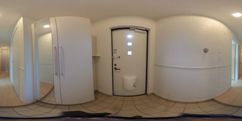 パノラマ画像玄関