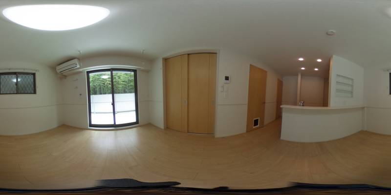 パノラマ画像リビング