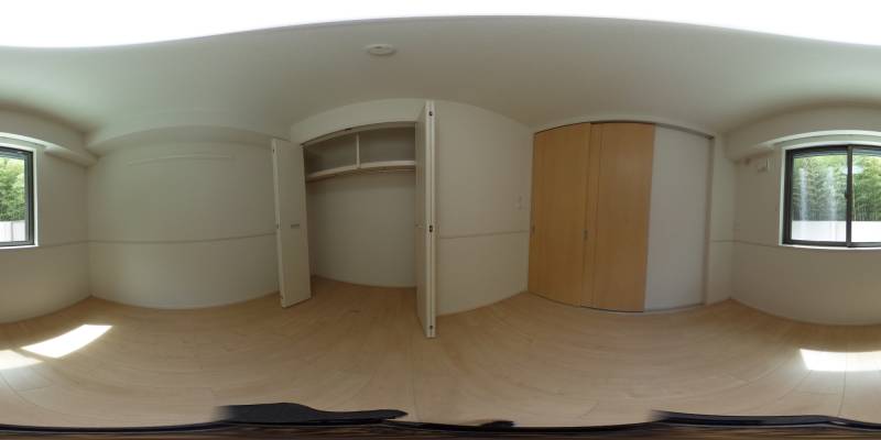 パノラマ画像洋室