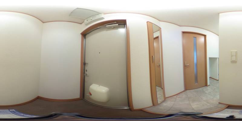 パノラマ画像玄関