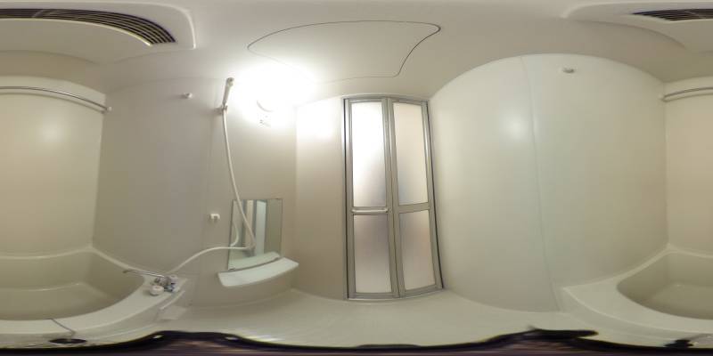 パノラマ画像バスルーム