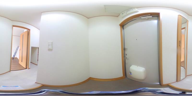 パノラマ画像玄関