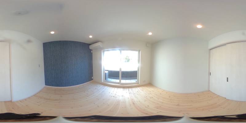 パノラマ画像洋室