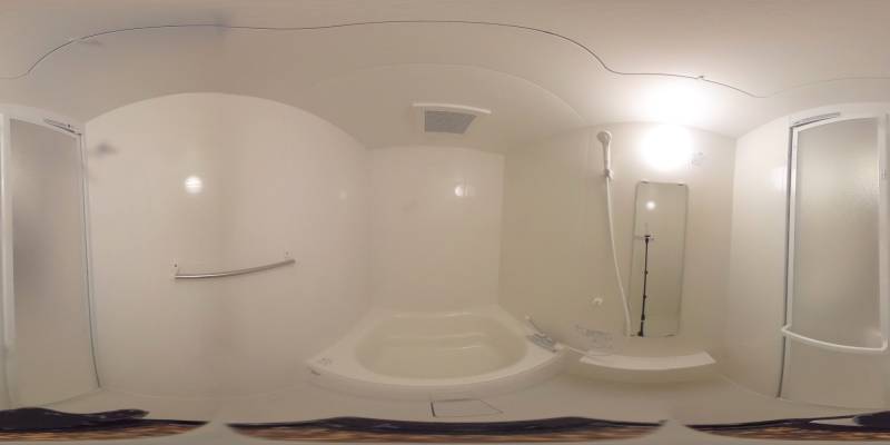 パノラマ画像バスルーム