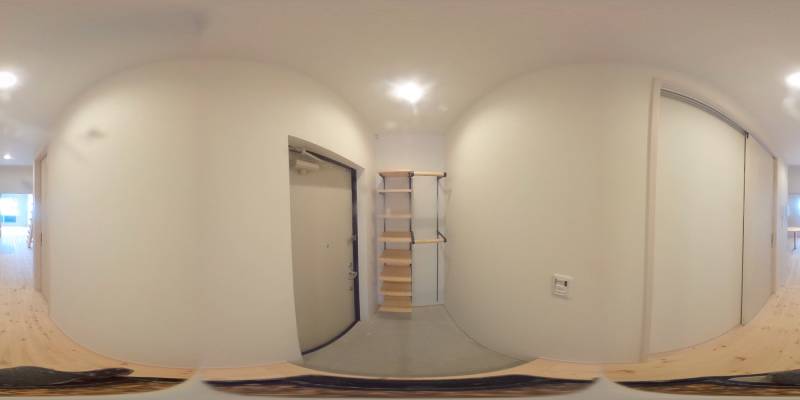 パノラマ画像玄関