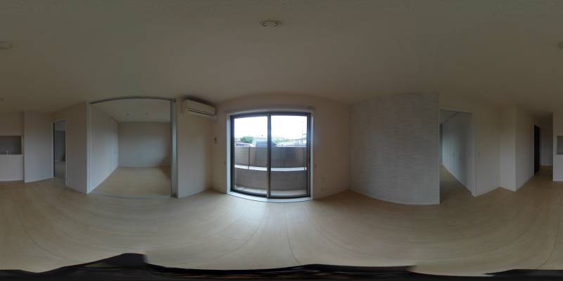 パノラマ画像リビング