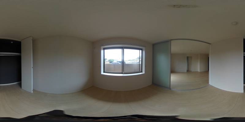 パノラマ画像洋室