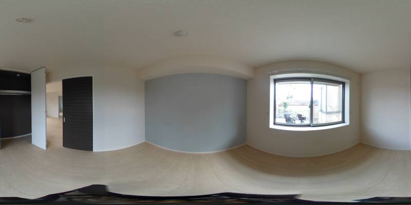 パノラマ画像洋室