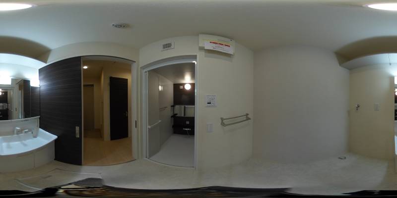 パノラマ画像洗面所