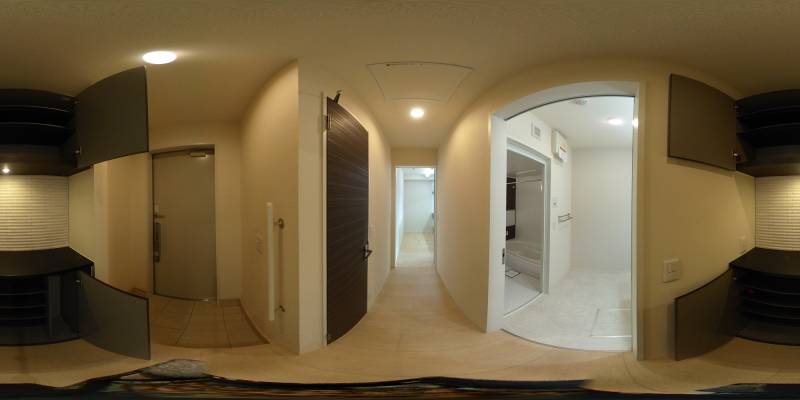 パノラマ画像玄関