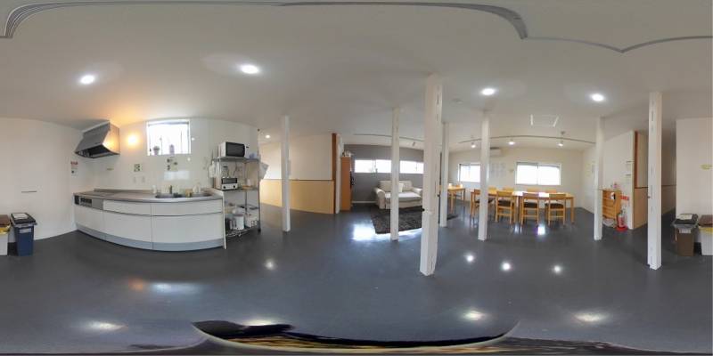 パノラマ画像リビング