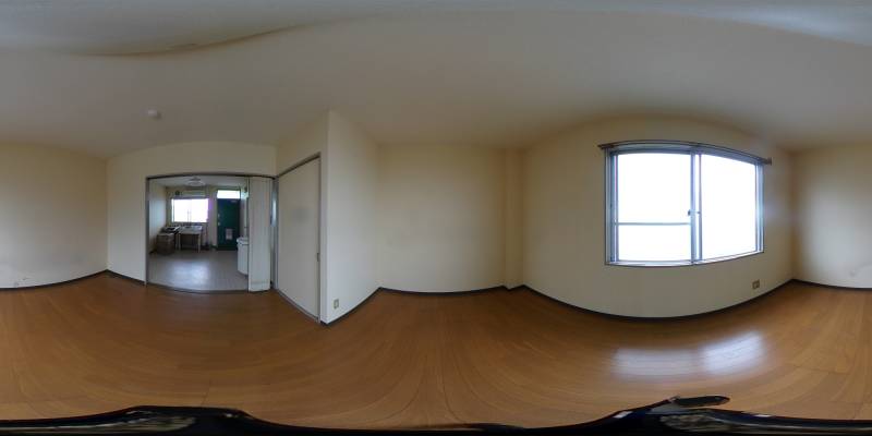 パノラマ画像洋室