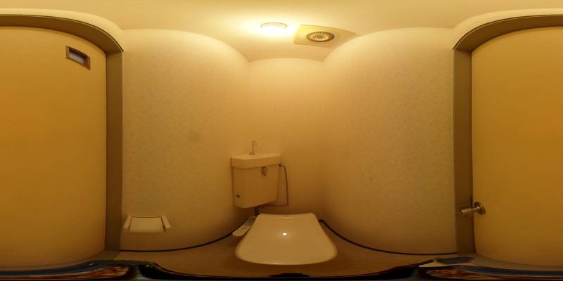 パノラマ画像トイレ