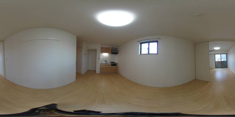 パノラマ画像リビング