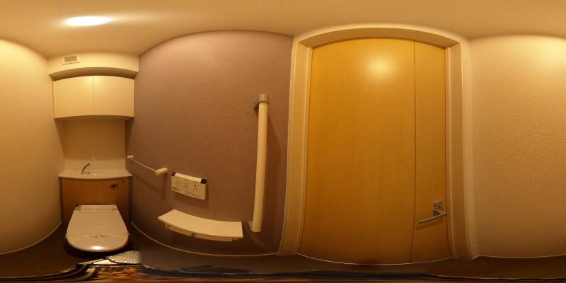 パノラマ画像トイレ