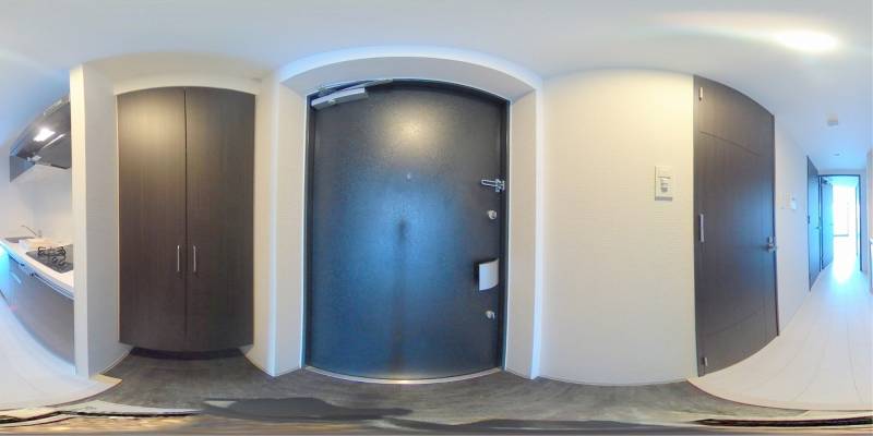 パノラマ画像玄関