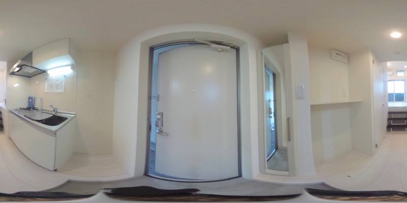 パノラマ画像玄関