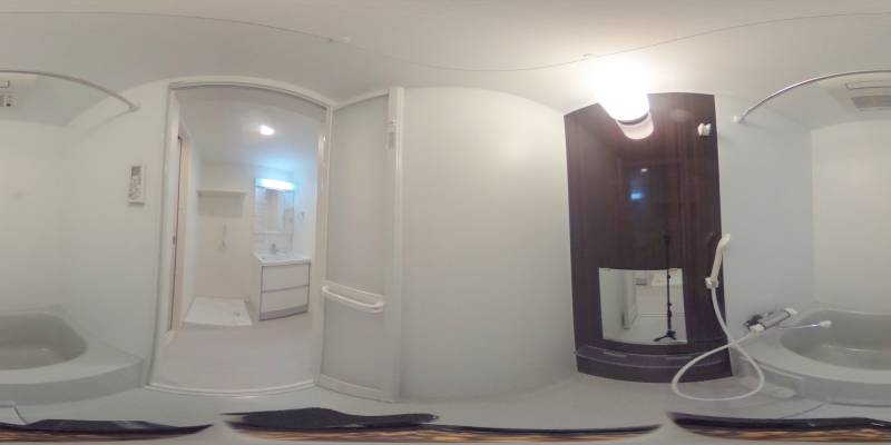 パノラマ画像バスルーム