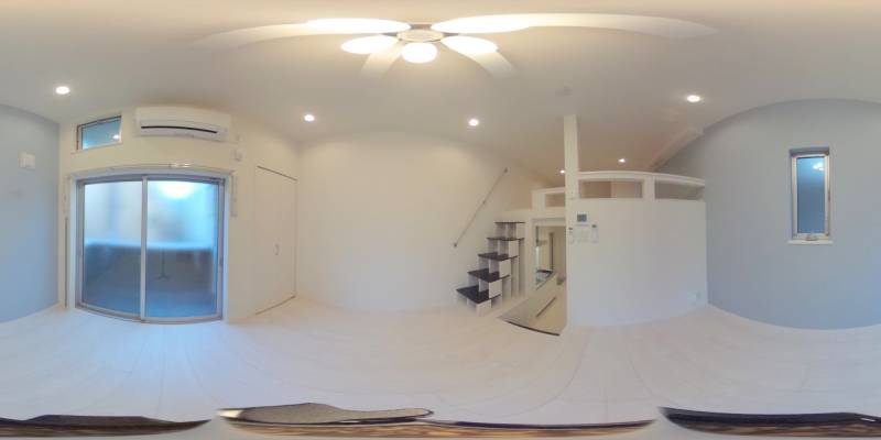 パノラマ画像洋室