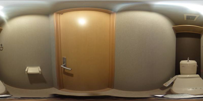 パノラマ画像トイレ