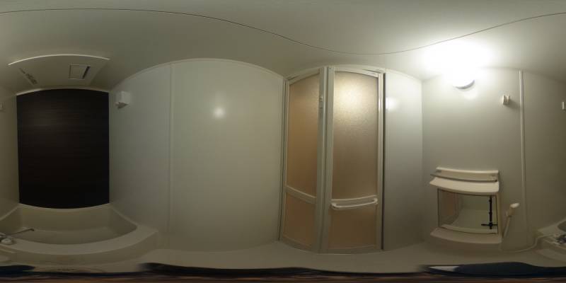 パノラマ画像バスルーム